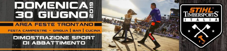 EVENTO STIHL TIMBERSPORT A TRONTANO (VB)