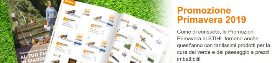 PROMOZIONE PRIMAVERA STIHL